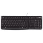 Logitech K120 Teclado USB AZERTY Francés Negro
