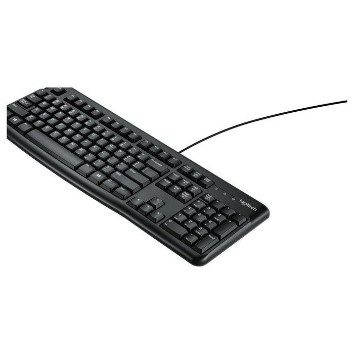 Logitech K120 Teclado USB AZERTY Francés Negro