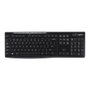 Logitech K270 Teclado Inalámbrico AZERTY Francés Negro