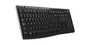 Logitech K270 Teclado Inalámbrico AZERTY Francés Negro