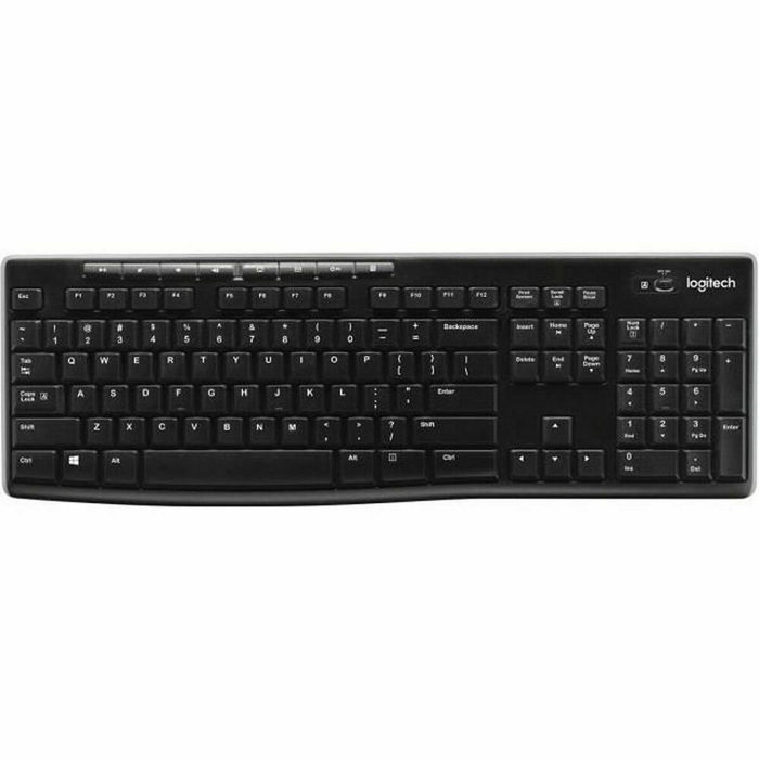 Logitech K270 Teclado Inalámbrico AZERTY Francés Negro Logitech K270 Teclado Inalámbrico AZERTY Francés Negro