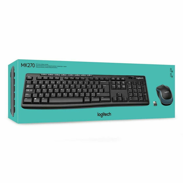 Logitech K270 Teclado Inalámbrico AZERTY Francés Negro Logitech K270 Teclado Inalámbrico AZERTY Francés Negro