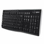 Logitech K270 Teclado Inalámbrico AZERTY Francés Negro