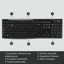 Logitech K270 Teclado Inalámbrico AZERTY Francés Negro