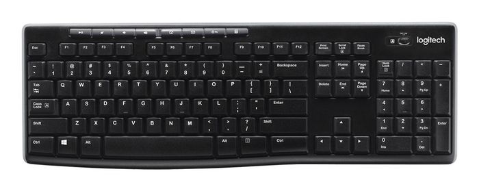 Logitech K270 Teclado Inalámbrico AZERTY Francés Negro Logitech K270 Teclado Inalámbrico AZERTY Francés Negro