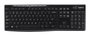 Logitech K270 Teclado Inalámbrico AZERTY Francés Negro