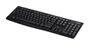 Logitech K270 Teclado Inalámbrico RF Completo (100%) AZERTY Francés para Hogar Negro, Receptor Unifying Incluido, 920-003748