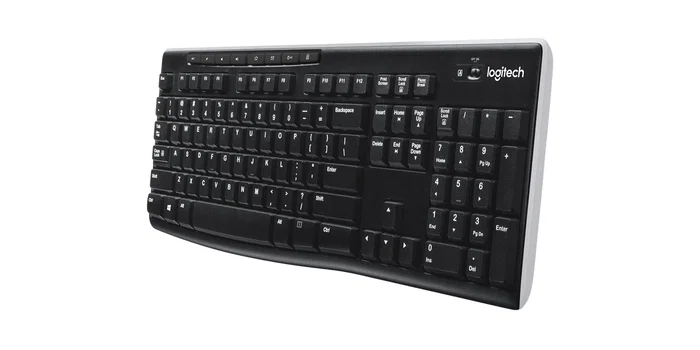 Logitech K270 Teclado Inalámbrico RF Completo (100%) AZERTY Francés para Hogar Negro, Receptor Unifying Incluido, 920-003748 Logitech K270 Teclado Inalámbrico RF Completo (100%) AZERTY Francés para Hogar Negro, Receptor Unifying Incluido, 920-003748