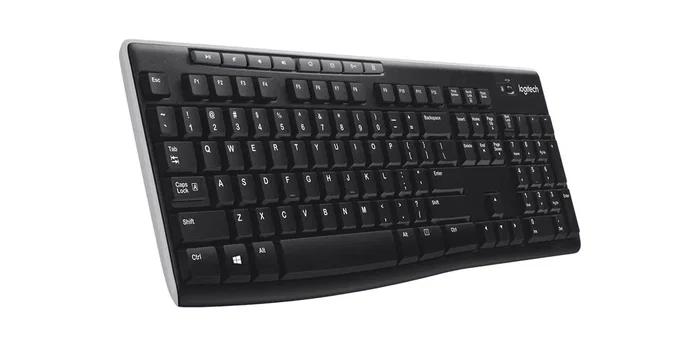 Logitech K270 Teclado Inalámbrico RF Completo (100%) AZERTY Francés para Hogar Negro, Receptor Unifying Incluido, 920-003748 Logitech K270 Teclado Inalámbrico RF Completo (100%) AZERTY Francés para Hogar Negro, Receptor Unifying Incluido, 920-003748
