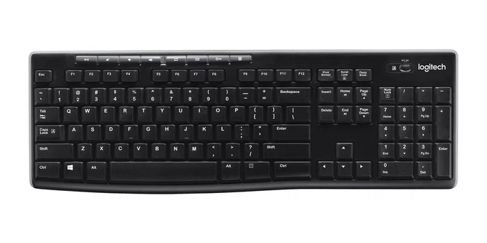 Logitech K270 Teclado Inalámbrico RF Completo (100%) AZERTY Francés para Hogar Negro, Receptor Unifying Incluido, 920-003748 Logitech K270 Teclado Inalámbrico RF Completo (100%) AZERTY Francés para Hogar Negro, Receptor Unifying Incluido, 920-003748