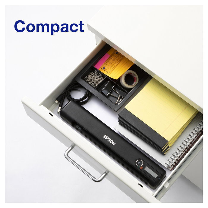 Epson WorkForce ES-60W Escáner Portátil Inalámbrico Negro