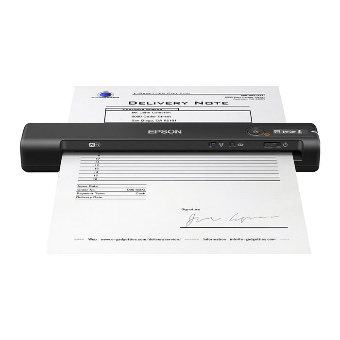 Epson WorkForce ES-60W Escáner Portátil Inalámbrico Negro