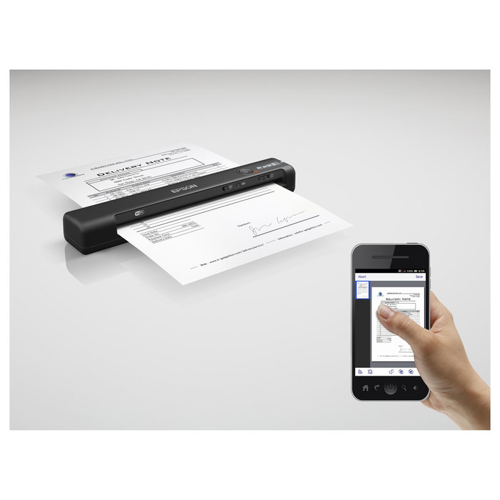 Epson WorkForce ES-60W Escáner Portátil Inalámbrico Negro