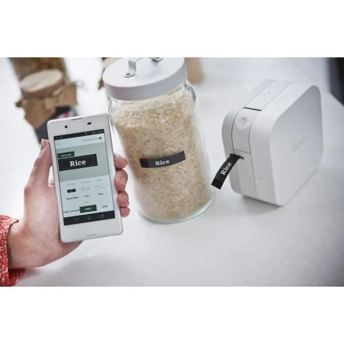 Brother PT-P300BT Cube Blanco