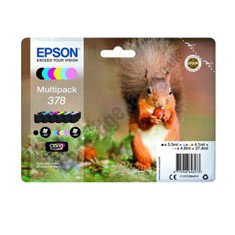 Epson Multipack 378 Claria Photo HD 6 Colores (C13T37884010) Original Epson Multipack 378 Claria Photo HD 6 Colores (C13T37884010) Original