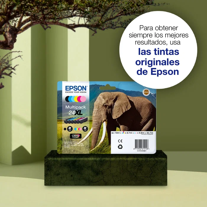 Epson Cartucho de Tinta Claria Photo HD Cian 24