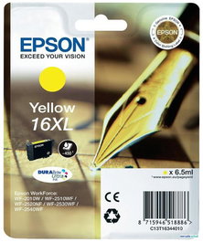EPSON Cartucho de tinta T163440 Nº16XL Amarillo