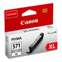 Canon CLI-571 Gry XL Cartucho de Tinta Gris Alto Rendimiento Compatible con PIXMA MG7750 TS8050 TS9050