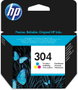 HP Cartucho de tinta 304 Tricolor N9K05AE