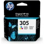 HP Cartucho Tinta Tricolor Original 305 3YM60AE para HP DeskJet 2300/2700, Plus 4100, ENVY 6000, Pro 6400