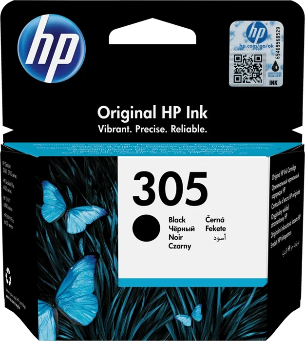 HP Cartucho de tinta 305 Negro (3YM61AE) Original