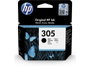 HP Cartucho de tinta 305 Negro Original