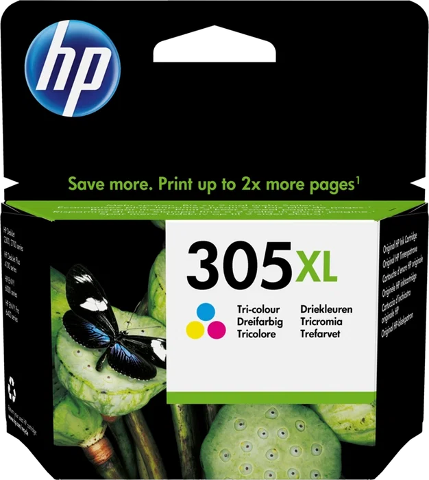 HP 305XL Tri-color Original Ink Cartridge High Yield HP 305XL Tri-color Original Ink Cartridge High Yield
