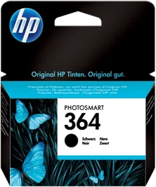HP Cartucho de tinta negra 364 Original (CB316EE) - Calidad Láser para Impresiones Nítidas