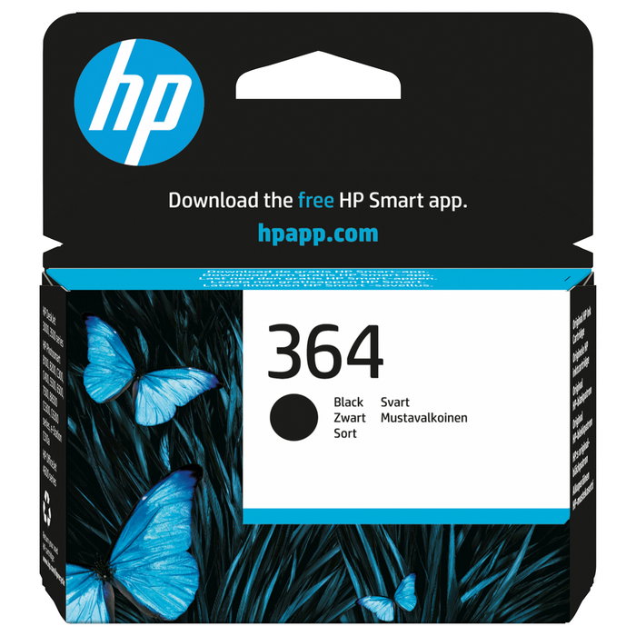 HP Cartucho de tinta negro 364 original CB316EE