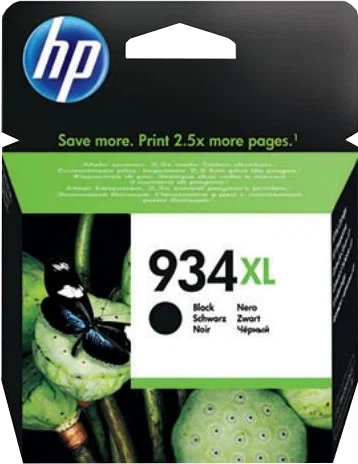 HP 934XL Cartucho de tinta Negro Alta capacidad HP 934XL Cartucho de tinta Negro Alta capacidad