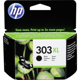 HP 303XL Cartucho de tinta negro de alta capacidad (T6N04AE) de original