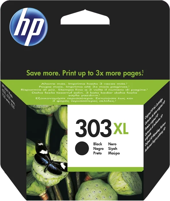 HP Cartucho de Tinta Original 303XL Negro de Alta Capacidad