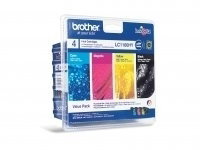 BROTHER Pack cartuchos Negro, Cian, Magenta y Amarillo MFC-6490CW, de Alta capacidad
