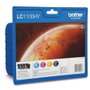 Brother LC1100HYVALBP Multipack de 4 Cartuchos de Tinta Alta Capacidad