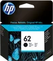 HP 62 Negro Cartucho de Tinta Original Estándar
