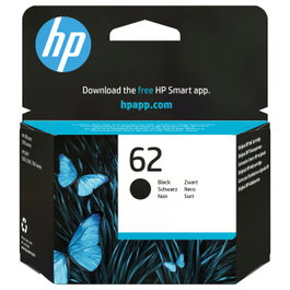 HP 62 Negro Cartucho de Tinta Original
