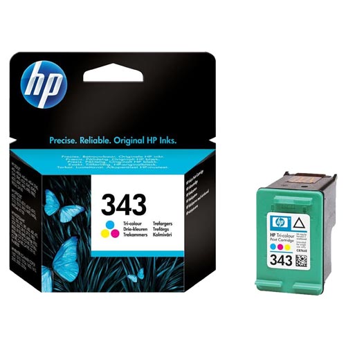 HP Cartucho de tinta 343 Tricolor C8766EE