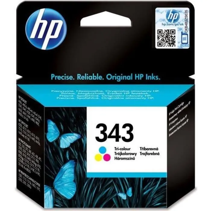 HP Cartucho de tinta 343 Tricolor C8766EE