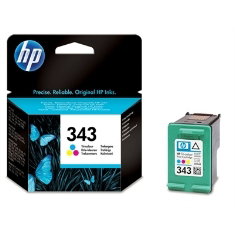 HP Cartucho de Tinta Tricolor 343 C8766EE / C8766Ee - 7 ml - Compatible con Photosmart 8450, 8150, Deskjet 6840, 6540, Officejet 7410 y más HP Cartucho de Tinta Tricolor 343 C8766EE / C8766Ee - 7 ml - Compatible con Photosmart 8450, 8150, Deskjet 6840, 6540, Officejet 7410 y más