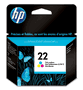 HP Cartucho de Tinta 22 Tricolor (C9352AE) Original