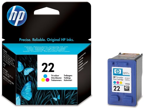 HP Cartucho de Tinta 22 Tricolor (C9352AE) Original