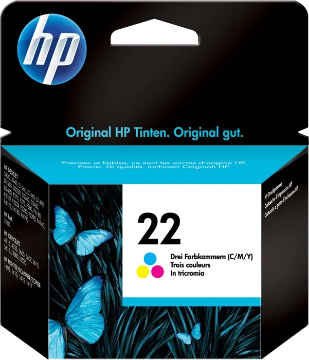 HP Cartucho de Tinta 22 Tricolor (C9352AE) Original
