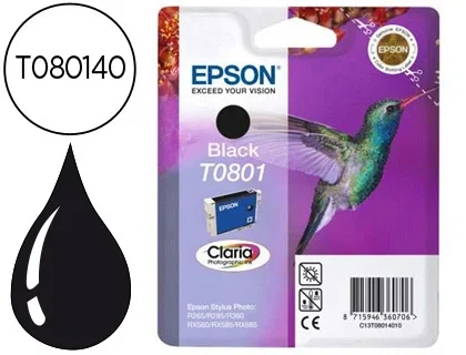 Epson T0801 Cartucho de tinta Negro