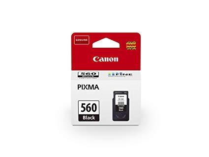 Canon Cartucho Tinta Negro PG-560 para Pixma TS5300, TS5351, TS5350, TS5320, TS5350 Series, TS5353 (8ml) Canon Cartucho Tinta Negro PG-560 para Pixma TS5300, TS5351, TS5350, TS5320, TS5350 Series, TS5353 (8ml)