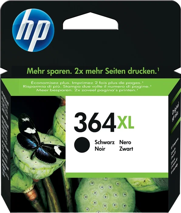 HP Cartucho de Tinta Negra 364XL de Alto Rendimiento Original (CN684EE) HP Cartucho de Tinta Negra 364XL de Alto Rendimiento Original (CN684EE)