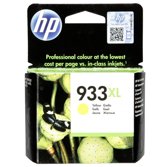 HP 933XL Cartucho de tinta amarillo de alto rendimiento
