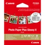 Canon Photo Paper Plus Glossy II PP-201 2311B070, 89x89 mm, 20 hojas