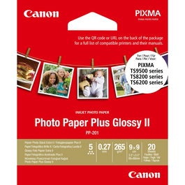Canon Papel Foto PP-201 2311B070 9x9 - 20 Hojas