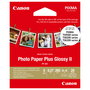 Canon Photo Paper Plus Glossy II PP-201 2311B070, 89x89 mm, 20 hojas