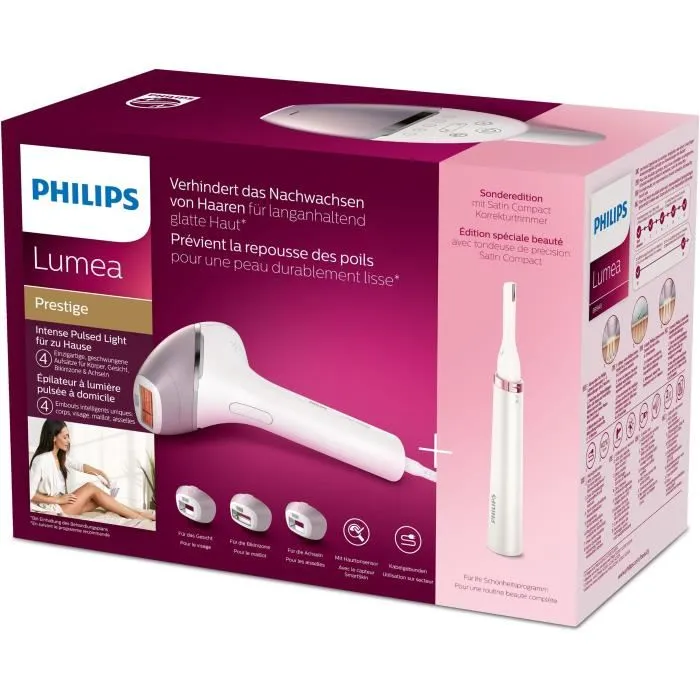 PHILIPS BRI949 / 90 Lumea Prestige Depiladora de luz pulsada + 1 pinza